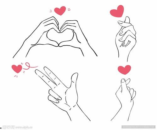 比心手势男网红图片,男网红人气飙升